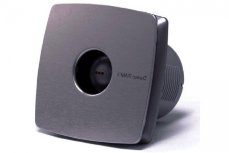 Накладной вентилятор Cata X-Mart 10 inox Hygro (Таймер, Датчик влажности)