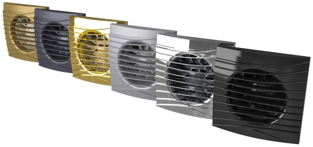 Вентилятор накладной ERA DiCiTi SILENT 5C Оbsidian d125