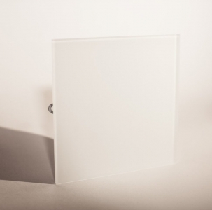 Дизайнерская вентиляционная решетка Mmotors пластик, D 100. Цвет белый